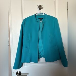 Louben Elegant Teal Women's Blazer. Size 10